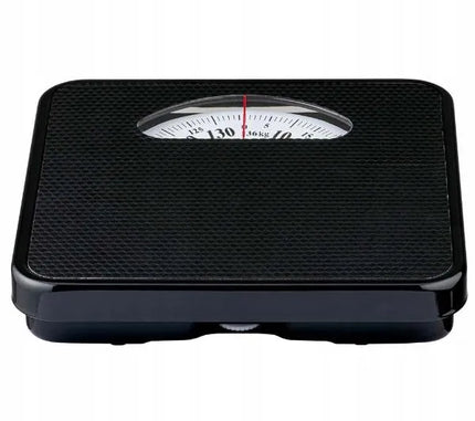 Tradicinės vonios svarstyklės VESTA EBS05B iki 136 kg, juodas metalinis korpusas