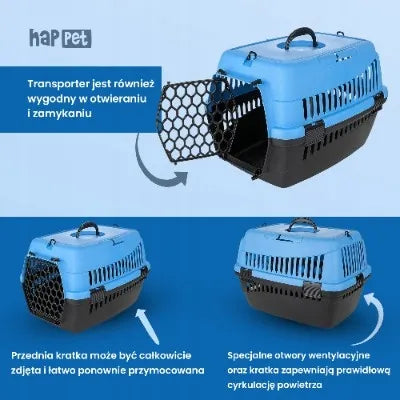 Transportavimo dėžė Happet Abba S mėlyna