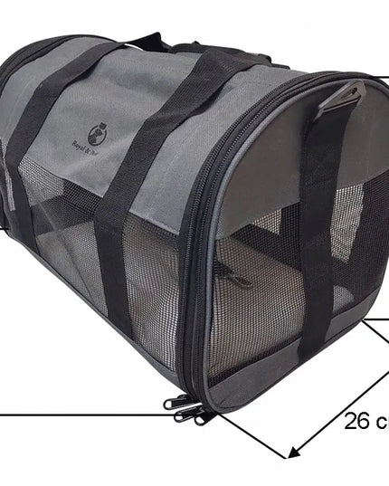 Transportinis krepšys šunims ir katėms Royal&Petsky DK7-04, juodas