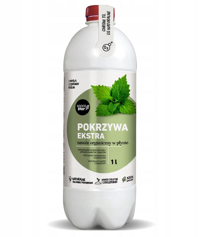 Trąšos Pokrzywa EXTRA augimo stimuliatorius pomidorams ir agurkams 1L