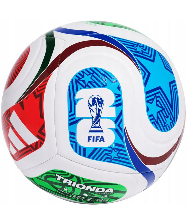 Treniruočių futbolo kamuolys Adidas World Cup 26 Trionda Training JD8032 5 dydis