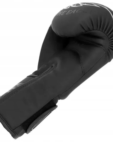 Treniruočių ir sparingo bokso pirštinės MASTERS RPU-BLACK-EAGLE RPU-10 14 oz