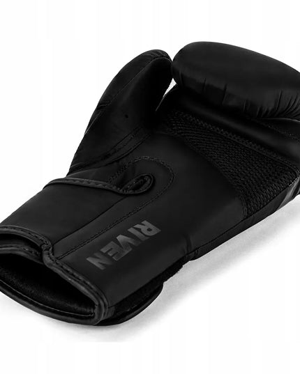 Treniruotėms skirtos bokso pirštinės Overlord Riven juodos, 12oz