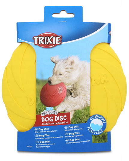 TRIXIE 18 cm skraidančio disko žaislas šunims – guminė skraidančioji lėkštė