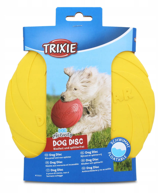 TRIXIE 18 cm skraidančio disko žaislas šunims – guminė skraidančioji lėkštė
