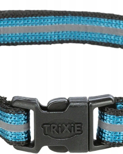 TRIXIE atspindintis antkaklis katei su dviguba sagtimi, mėlynas