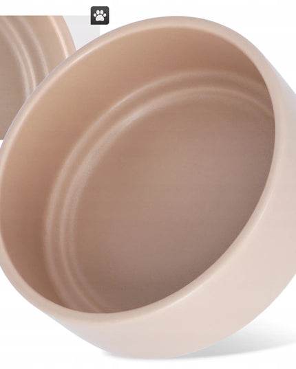 TRIXIE BE NORDIC keraminis dubuo šunims, taupe spalvos, 1,2 l / 18 cm