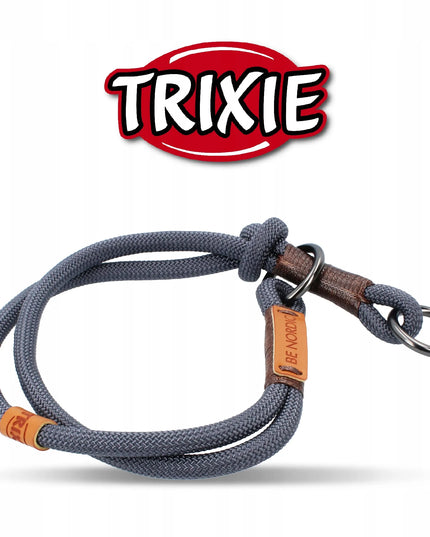 TRIXIE BE NORDIC pusiau smaugiantis antkaklis šunims, 40 cm, S-M, rudas-pilkas