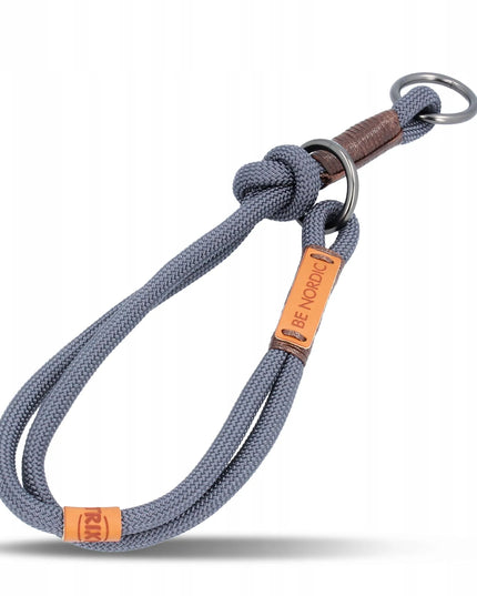 TRIXIE BE NORDIC pusiau smaugiantis antkaklis šunims, 40 cm, S-M, rudas-pilkas