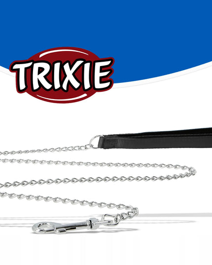 TRIXIE grandininis pavadėlis šunims, 1,1 m, XS-S dydis, patvarus metalinis
