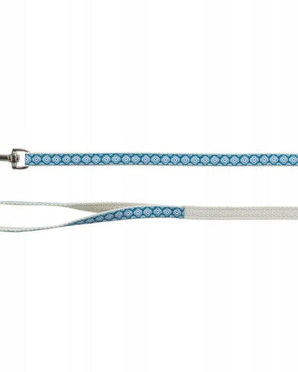Trixie petneši su pavadėliu, katėms, mėlynos, 27–45 cm/13 mm, 1,20 m