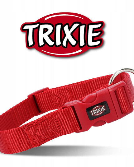 TRIXIE Premium reguluojamas antkaklis šunims, 40-65 cm/2,5 cm, raudonas