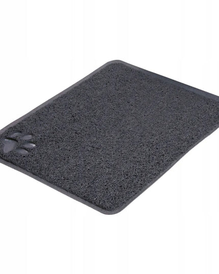 TRIXIE PVC kilimėlis po kačių kraiko dėže, 45x37 cm, juodas