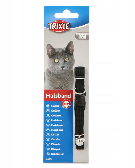 TRIXIE reguluojamas antkaklis katėms, 21–36 cm, patvarus su varpeliu