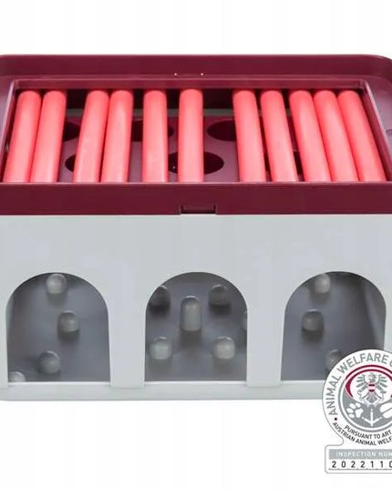 TRIXIE Rod Box edukacinis interaktyvus žaislas-galvosūkis katėms skanėstams