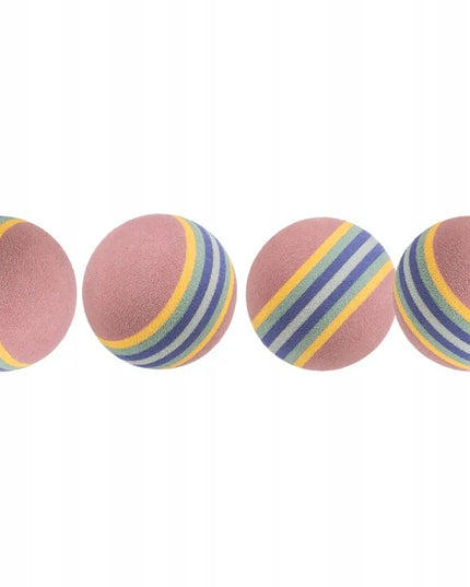 TRIXIE spalvoti putplasčio kamuoliukai katėms, 4 cm, 4 vnt.