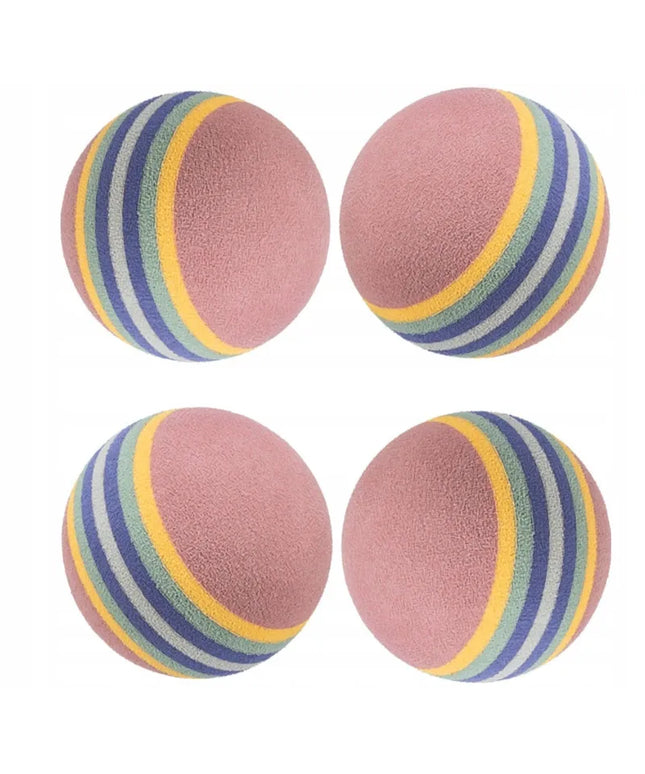 TRIXIE spalvoti putplasčio kamuoliukai katėms, 4 cm, 4 vnt.