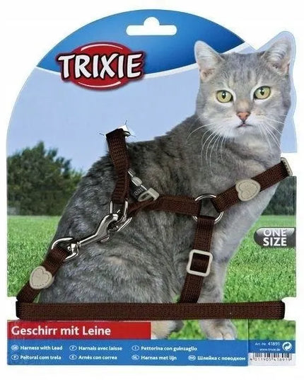 TRIXIE - TX 41891 aukščiausios kokybės kačių petnešos 26-37 cm