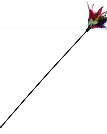 TRIXIE žaislas su plunksnomis ant lazdelės katei 50 cm