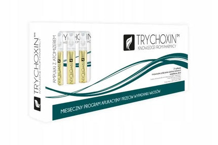 TRYCHOXIN priemonė nuo plaukų slinkimo, ampulės, 24 aplikacijos