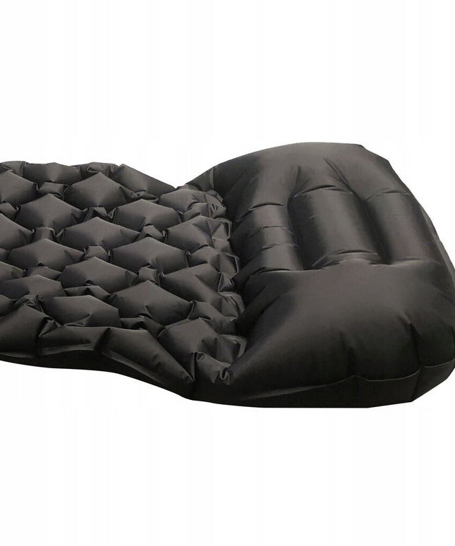 Turistinis kilimėlis 190x60x6 cm, Juodas