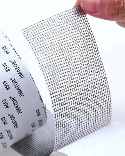 Tvirta juoda lipni taisymo juosta tinkleliui nuo vabzdžių