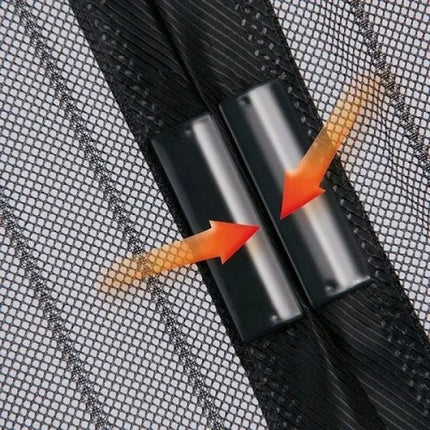 Tvirta magnetinė durų tinklelis nuo vabzdžių 100x210 cm