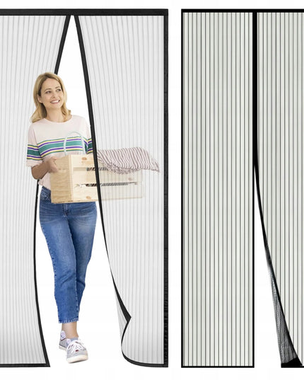 Tvirta magnetinė durų tinklelis nuo vabzdžių 100x210 cm
