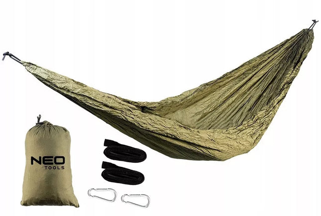 TVIRTAS SODOS HAMAKAS 200KG SURVIVAL TURISTINIS NEO TOOLS