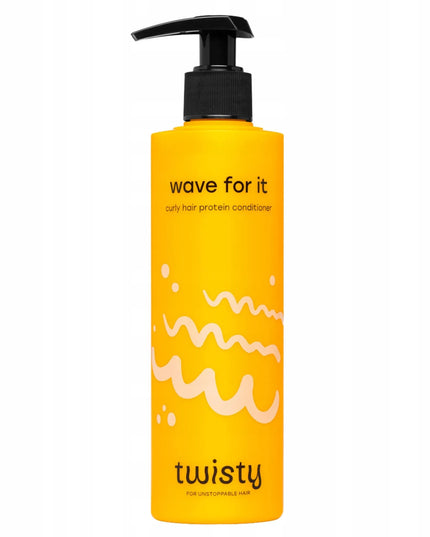 TWISTY WAVE FOR IT proteininis garbanotų plaukų kondicionierius, skirtas garbanų formavimui