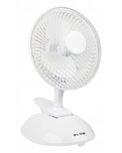 Tylus stalo ventiliatorius su spaustuku, 2 greičio režimai, 25W, 20cm