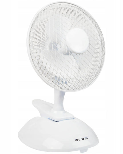 Tylus stalo ventiliatorius su spaustuku, 2 greičio režimai, 25W, 20cm