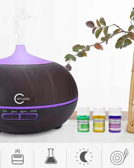 Ultragarsinis drėkintuvas Carruzzo K444G6 14 W 0,5 l spalvotas