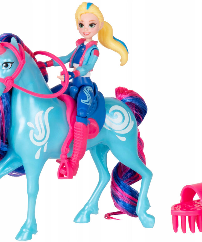 Unicorn Academy lėlės Isabel ir figūrėlės River rinkinys