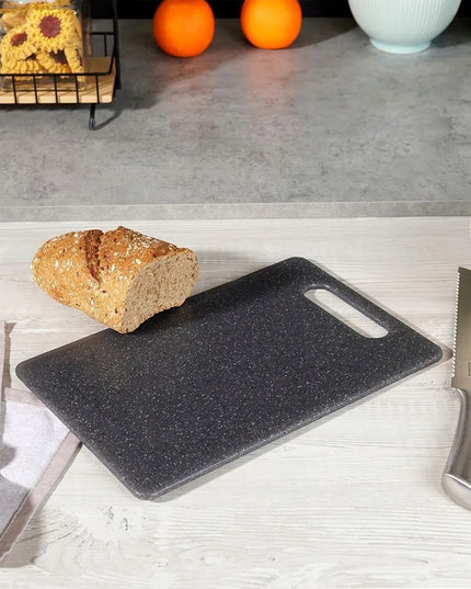 Universali plastikinė pjaustymo lenta granito imitacijos, 24x15 cm