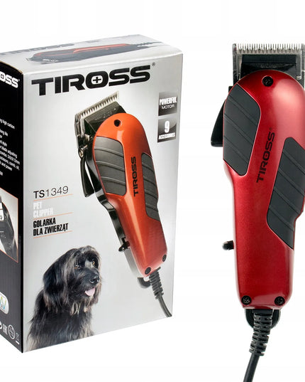 Universali Tiross 10W TS 1349 gyvūnų kirpimo mašinėlė