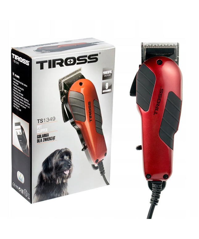 Universali Tiross 10W TS 1349 gyvūnų kirpimo mašinėlė