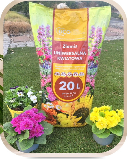 Universali žemė gėlėms ir augalams DCO, 20L