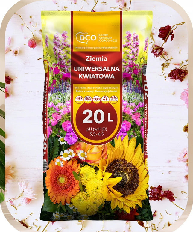 Universali žemė gėlėms ir augalams DCO, 20L