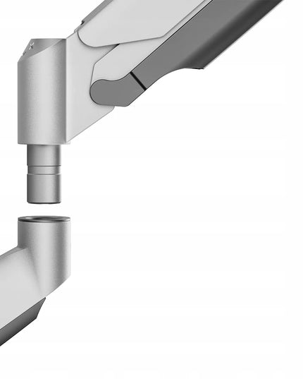 Universalus monitoriaus laikiklis Spacetronik SPAS110S sidabrinis su USB-A ir USB-C