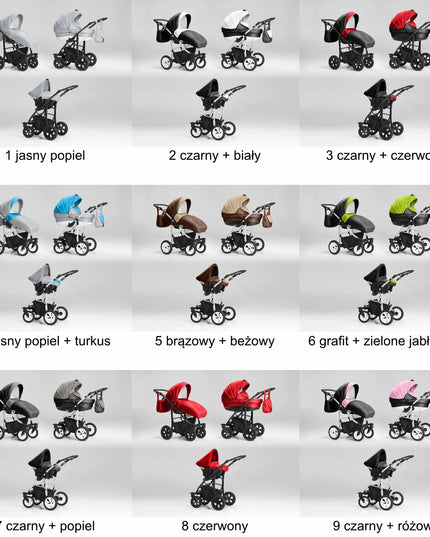 UNIVERSALUS VEŽIMĖLIS 3-in-1 – SU ODINIAIS DIRŽELIAIS IR ISOFIX KĖDUTE