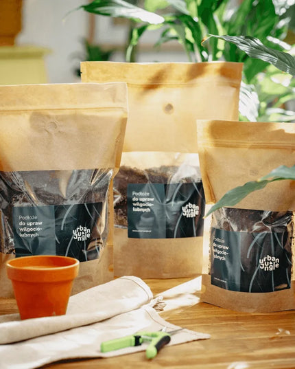 Urban Jungle substratas drėgmę mėgstantiems augalams, bananams, vėzdūnėms, 3 l