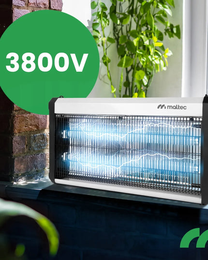 UV vabzdžių gaudyklė MalTec 30W 3800V – efektyvi apsauga nuo uodų ir musių