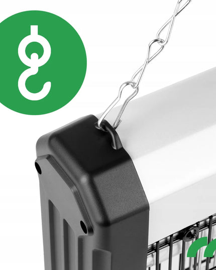UV vabzdžių gaudyklė MalTec 30W 3800V – efektyvi apsauga nuo uodų ir musių