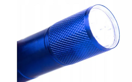 UV žibintuvėlis 9 LED, juodas, aliuminis