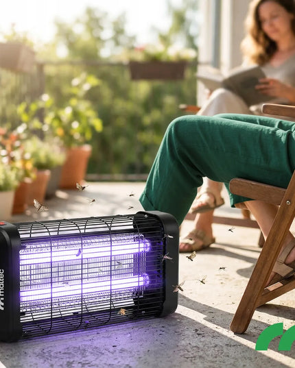Vabzdžių naikintuvas nuo uodų, musių ir kitų vabzdžių, UV, galingas, 20W, 3800V