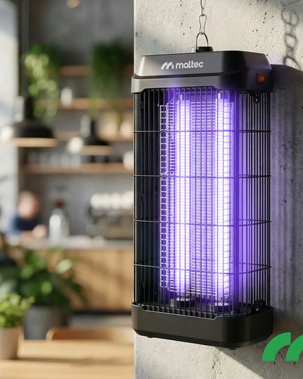 Vabzdžių naikintuvas nuo uodų, musių ir kitų vabzdžių, UV, galingas, 20W, 3800V