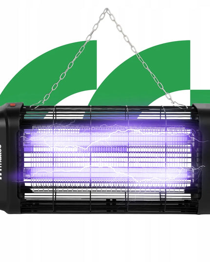 Vabzdžių naikintuvas nuo uodų, musių ir kitų vabzdžių, UV, galingas, 20W, 3800V