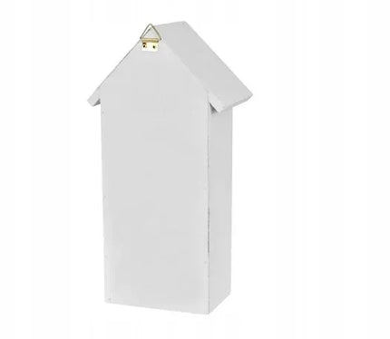 Vabzdžių viešbutis namelis drugeliams baltas JULA 26x14x7cm Natūralus