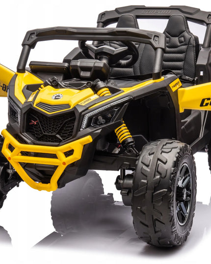 Vaikiškas akumuliatorinis automobilis Maverick 4x4, raudonas, mėlynas, žalias